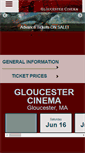 Mobile Screenshot of gloucestercinema.com